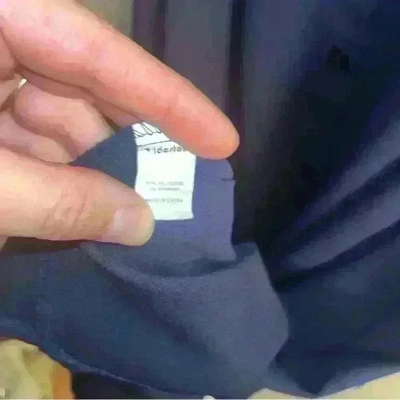 Women’s Yidarton Dress Size S Navy Blue Tie Front Cutout - Picture 8 of 10